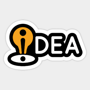 Bulb Idea Sticker